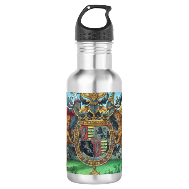 Wappen Wasserflasche Edelstahlflasche (Vorderseite)