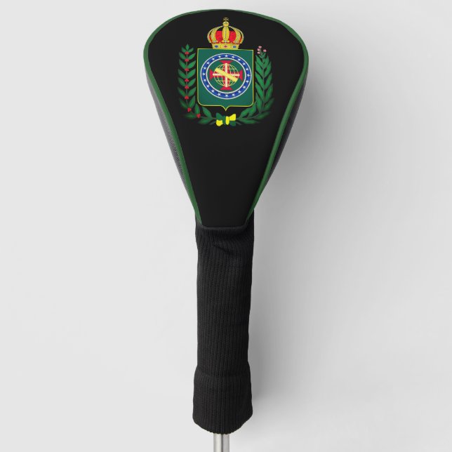 Wappen - Zweites Reich Brasiliens Golf Headcover (Vorderseite)