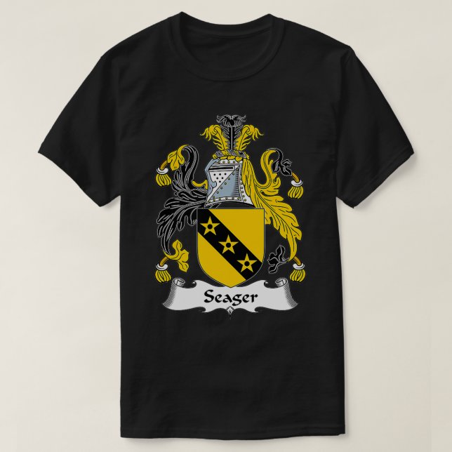 Wappenkittel des Familienwappens T-Shirt (Design vorne)