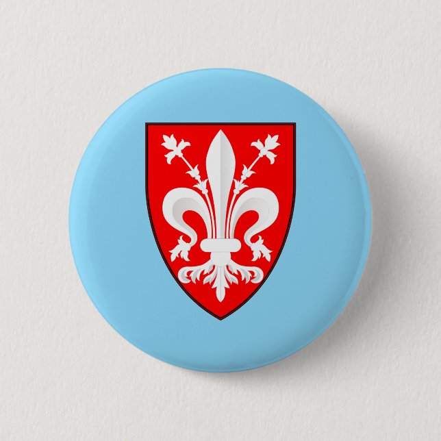 Wappenkleid von Florenz Button (Vorderseite)