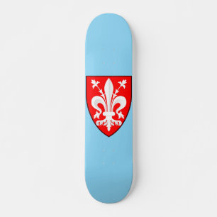Wappenkleid von Florenz Skateboard