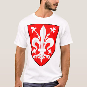 Wappenkleid von Florenz T-Shirt