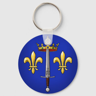 Wappenkunde von Jeanne d'Arc Jeanne D'Arc Schlüsselanhänger