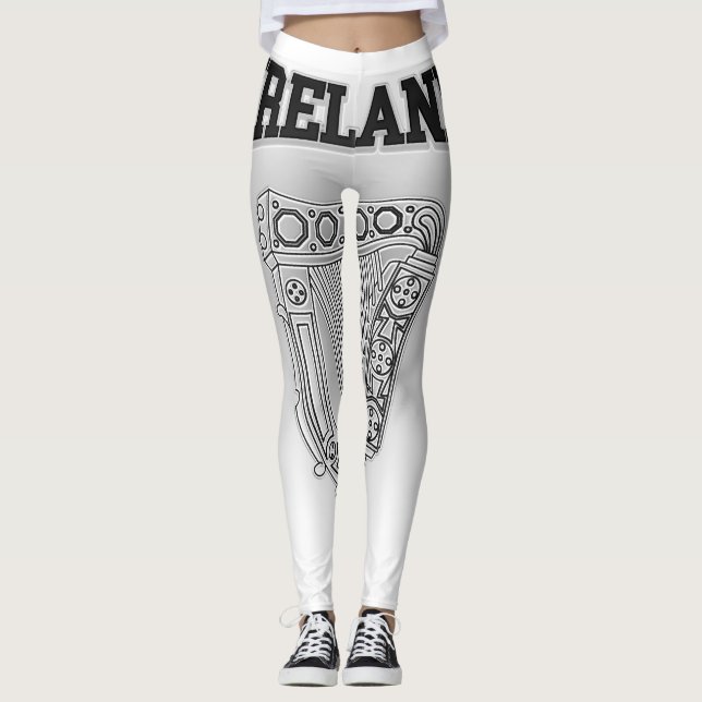 Wappenrüstung Irlands Leggings (Vorderseite)
