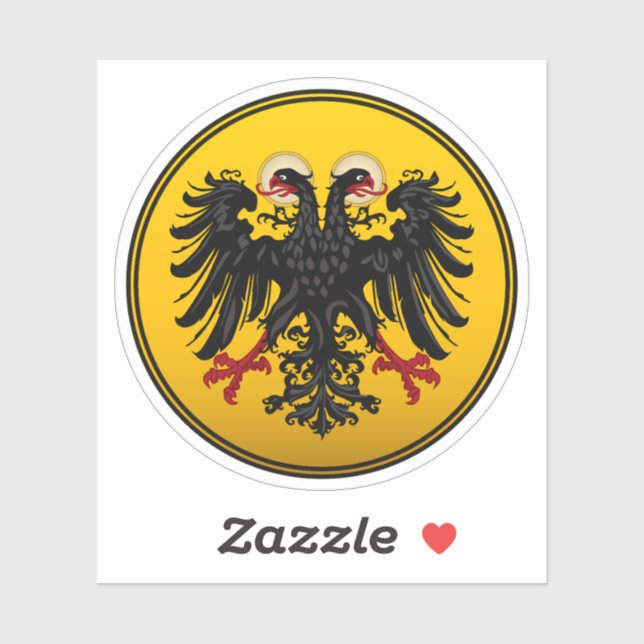 Wappenschild Aufkleber (Blatt)