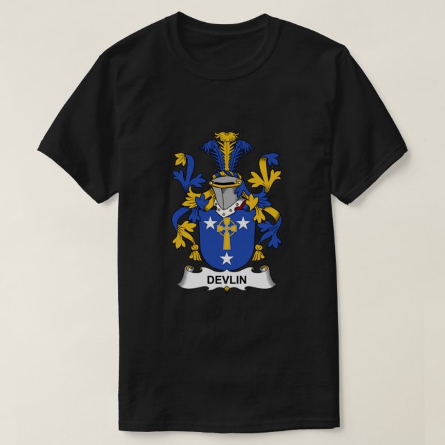 Wappenüberzug - Familienwappen Shirt essenziell (Design vorne)