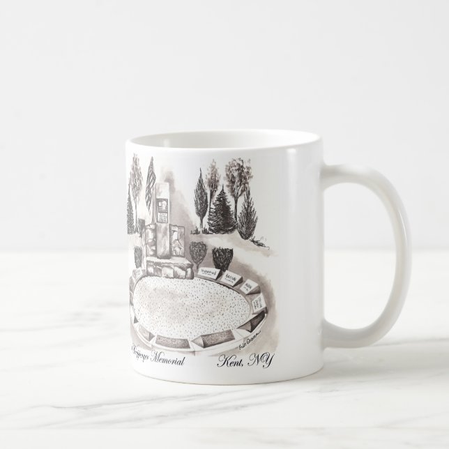 Wappinger Denkmal-Tasse Kaffeetasse (Rechts)