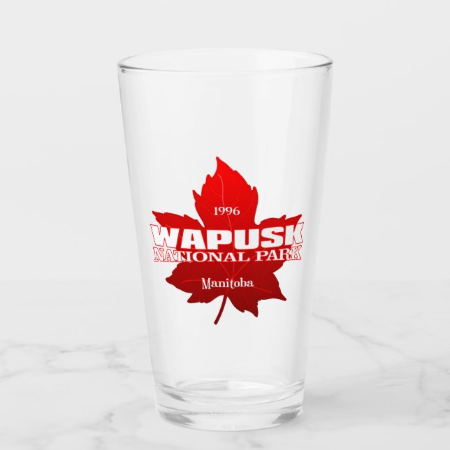 Wapusk NP (Ahornblatt) Glas (Vorderseite)
