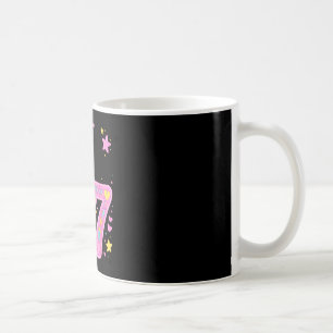 War 6 7 süße 7. Geburtstagsoutfit für Mädchen 67 l Kaffeetasse