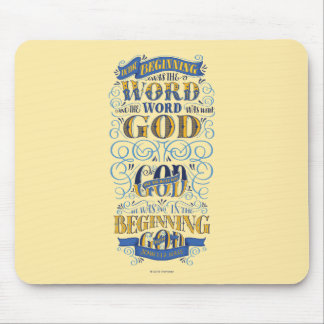 War am Anfang das Wort Mousepad