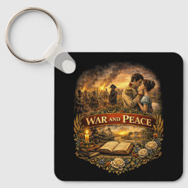 War and Peace Schlüsselanhänger