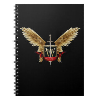 War Angel Academy Spiral Notebook Notizblock