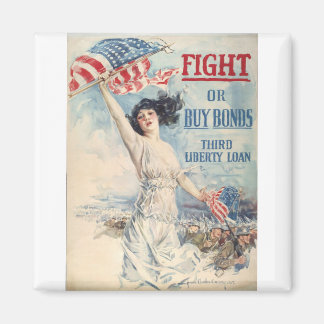 War Bonds WWI Magnet