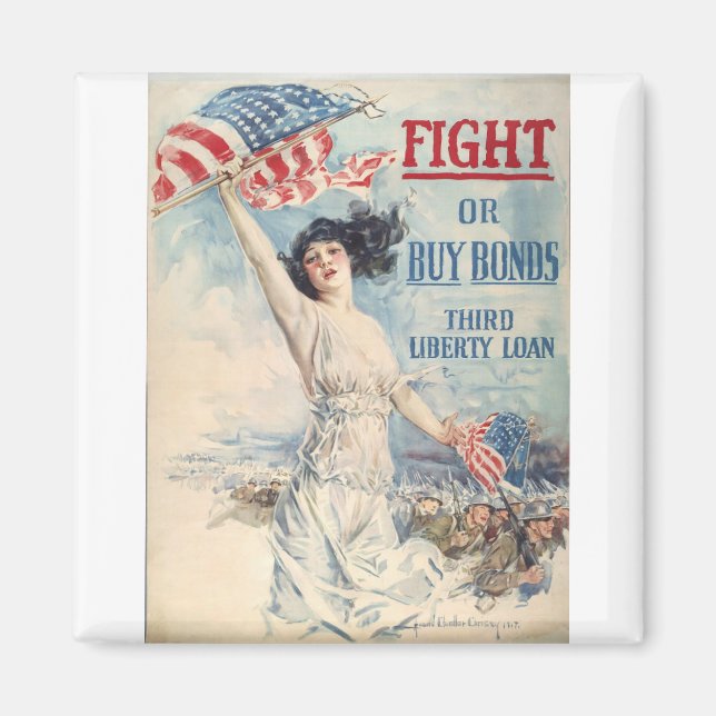 War Bonds WWI Magnet (Vorne)