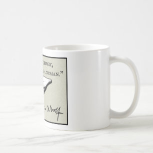 War eine Frau anonym Tasse