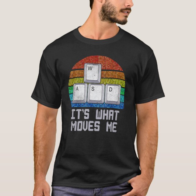 War es das, was mich PC Gamer Computer Nerd bewegt T-Shirt (Vorderseite)