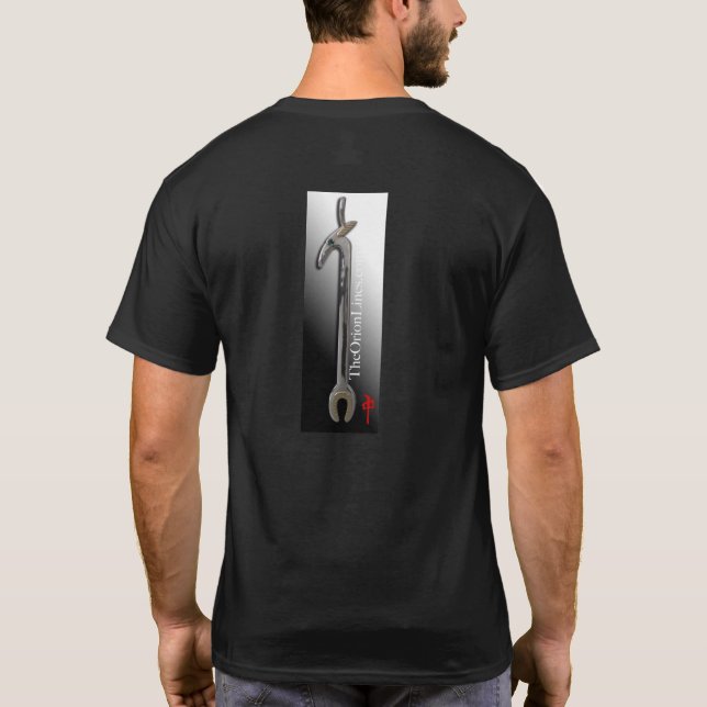 war rückwärts skeptisch T-Shirt (Rückseite)