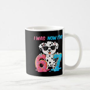 War sechs sieben dalmatiner Hund 67 Meme 7. Geburt Kaffeetasse
