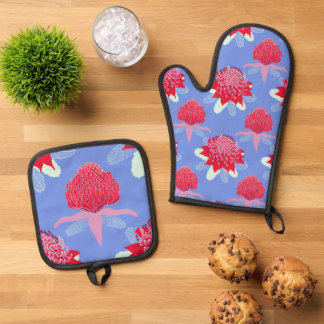 Waratah Ofenhandschuh & Topflappen-Set