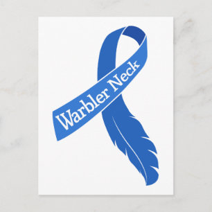 Warbler Neck Ribbon Postkarte