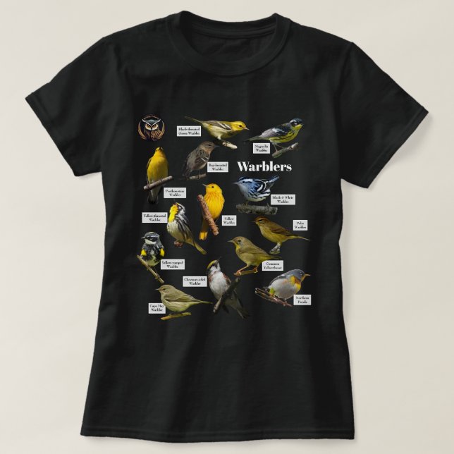 Warbler T - Shirt (Design vorne)