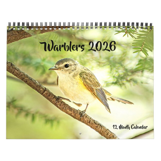 Warblers 12-Monats-Mauerkalender 2026 Kalender (Titelbild)