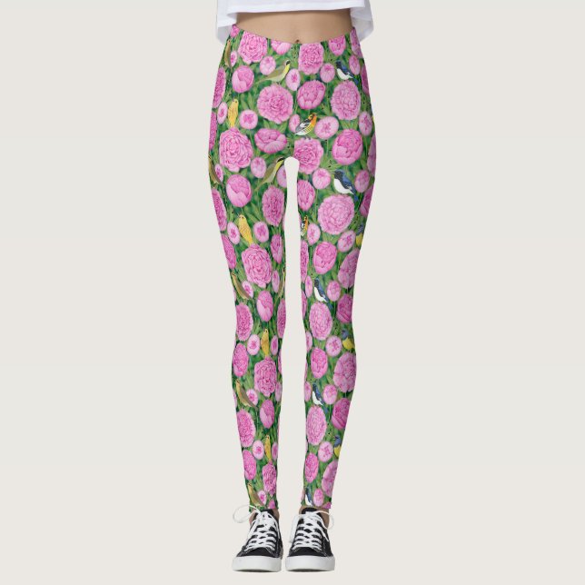 Warblers und Pfennig Tote Tasche Leggings (Vorderseite)