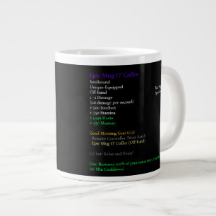 Warcraft WoW-Kaffee-Tasse Jumbo-Tasse