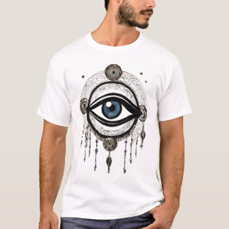 Ward Off Negativity: Altes griechisches Böse Eye I T-Shirt