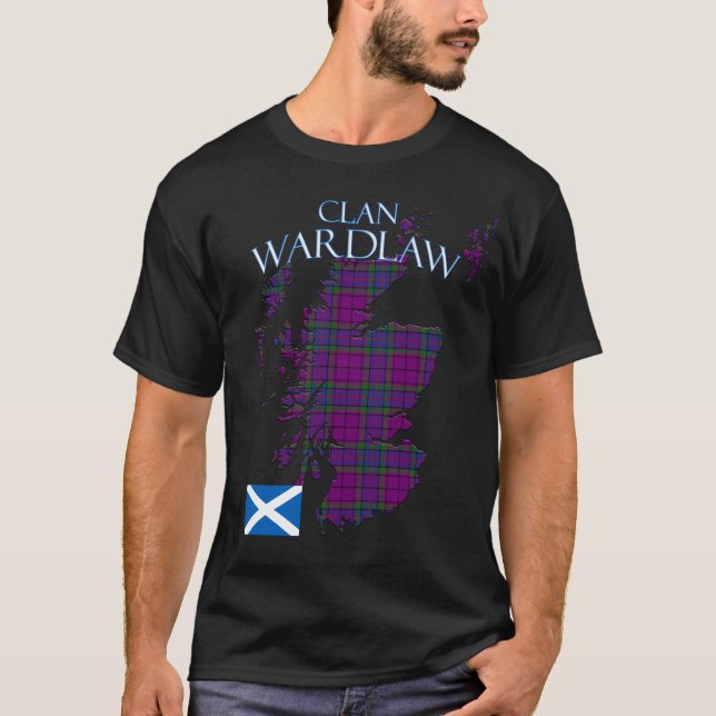 Wardlaw Scottish Clan Tartan Scotland T-Shirt (Vorderseite)