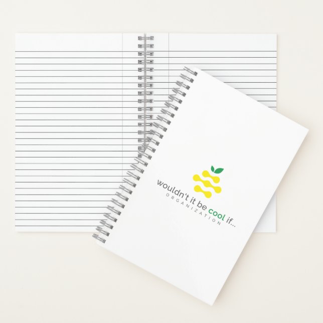 Wäre es nicht Cool, wenn...Org Spiral Notebook Notizbuch (Innen)