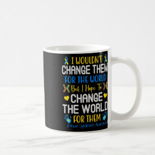 Wäre es nicht möglich, sie für das World Down Synd Kaffeetasse