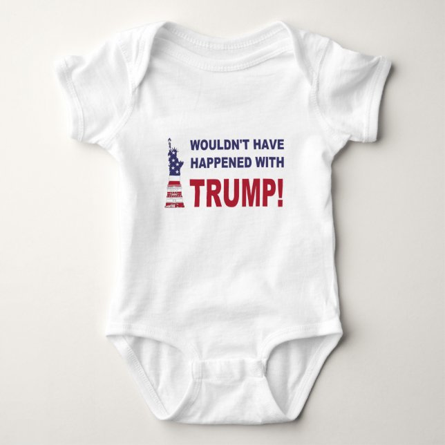 Wäre mit Trump nicht passiert! Baby Strampler (Vorderseite)