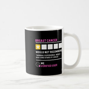 Wäre nicht zu empfehlen lustige Brustkrebs Bewusst Kaffeetasse