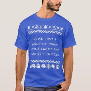 Waren Candy Canes süße und verdrehte Weihnachtsfre T-Shirt