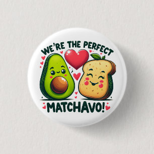 Waren die perfekten Matchavo Adorable Paare Button