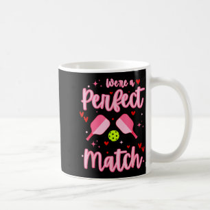 Waren ein perfektes Match Lustiges Pickleball Vale Kaffeetasse