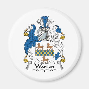 Waren-Familienwappen Magnet