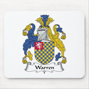 Waren-Familienwappen Mousepad