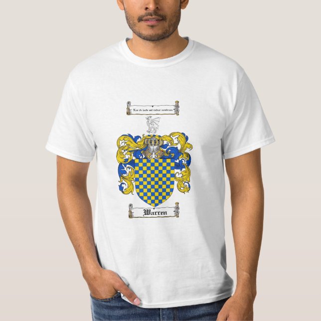 Waren-Familienwappen - Waren-Wappen T-Shirt (Vorderseite)