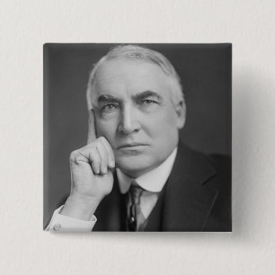 Waren G. Harding Button