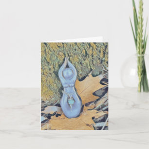 Waren im Herbstwald Alle Gelegenheiten Karte