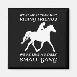 Waren mehr als Reitfreunde Funny Horse Lover Gi Magnet