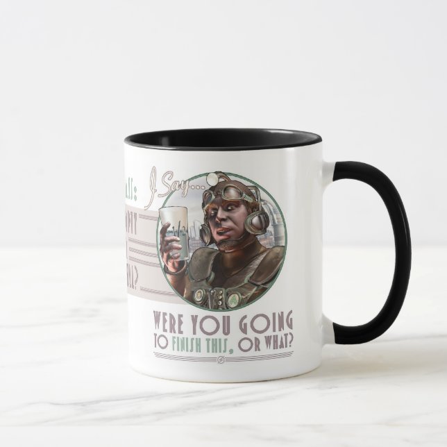 Waren Sie im Begriff, dieses zu beenden, oder was? Tasse (Rechts)