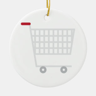 Warenkorb Keramik Ornament
