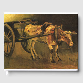 Warenkorb mit Rotem und Weißem Ochsen (Vincent van Gästebuch