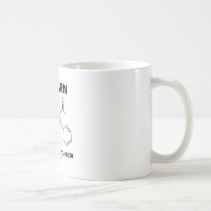 Warfarin ist es Ratten-Gift, Sie weiß (Molekül) Tasse