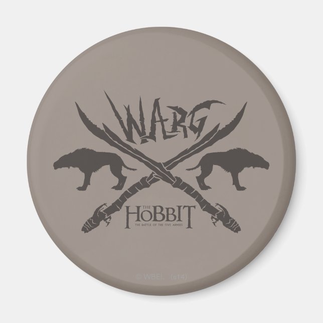 Warg Movie Icon Magnet (Vorne)