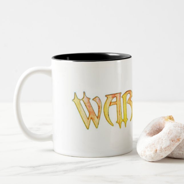 WARHAWK COFEE-TASSE ZWEIFARBIGE TASSE (Mit Donut)