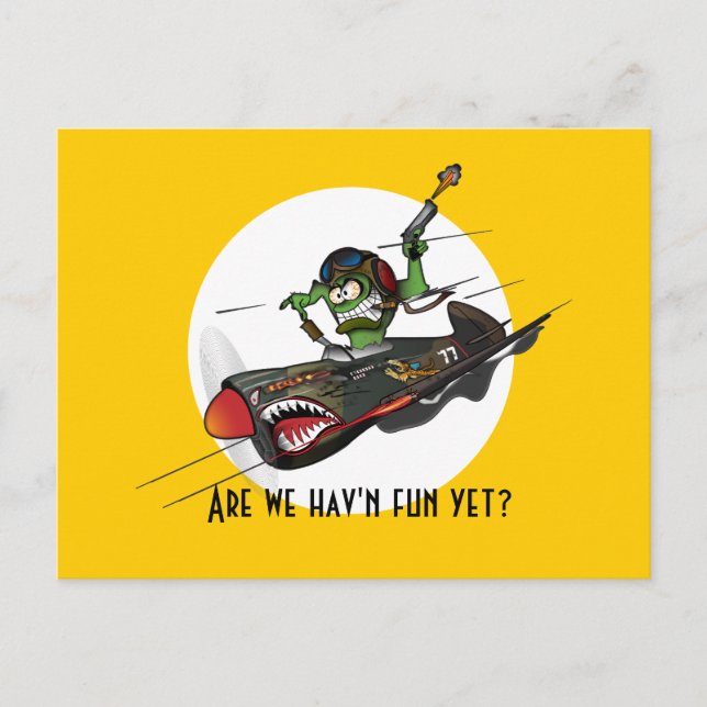 Warhawk PostCard Postkarte (Vorderseite)